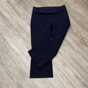 SPANX Navy Blue Cropped Pants Size M